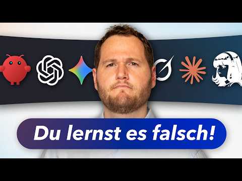 Du lernst KI falsch