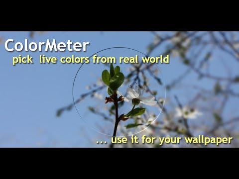 ColorMeter camera color picker Video