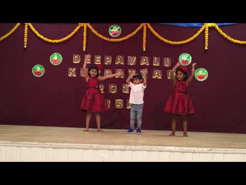 Little Ones Group Dance - Deepavali Kondattam 2018 Cultural Events USA