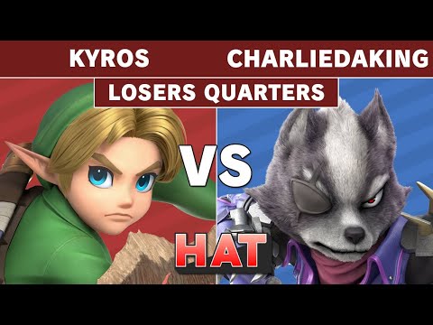 HAT 98 - W8 | Kyros (Young Link) Vs. Charliedaking (Wolf) Losers Quarters - Smash Ultimate