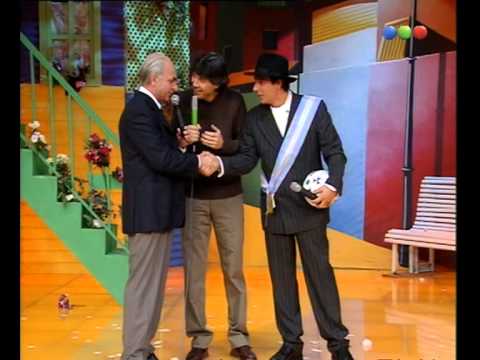 El ganador de Gran Hermano junto al Presidente de la Nación - Videomatch