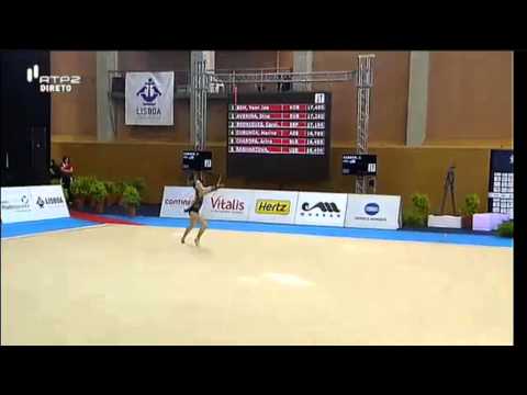 Jasmine Kerber - Clubs - Finals - Lisbon 2014