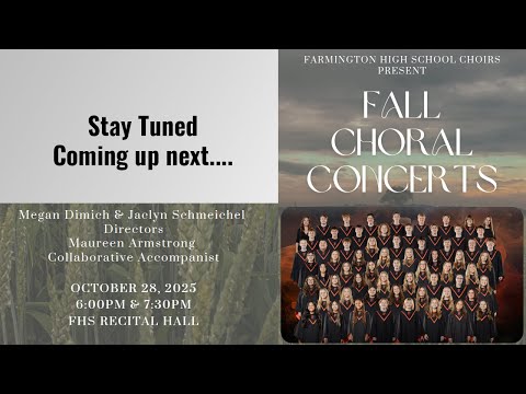 2025 FHS FALL CHOIR CONCERTS