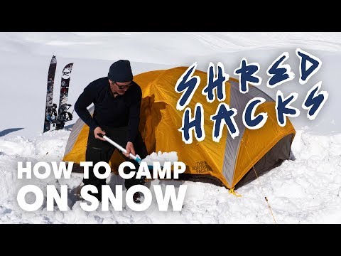 How To Camp On Snow w/ Xavier de le Rue | Red Bull How-To