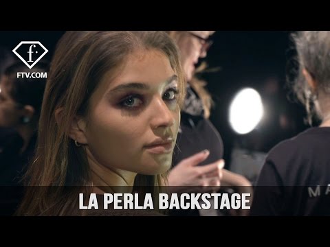 New York Fashion Week 2017-18 - La Perla Backstage | FashionTV