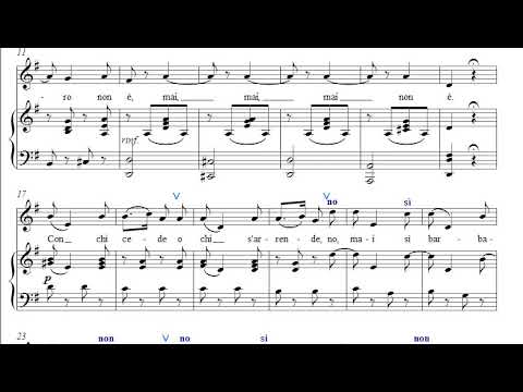 NEL CONTRASTO AMOR - Mezzo soprano - VACCAJ