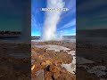THE EARTH EXPLODES IN ICELAND Geysir Geysers Iceland