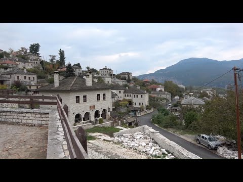 Aristi traditional Village in Greece - Zagorochoria walking tour [4K]