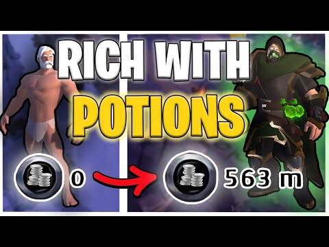 How to CRAFT POTIONS as a NEW PLAYER and GET RICH FAST