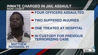 Records: Corrections officers hurt in Ward County Jail assault
