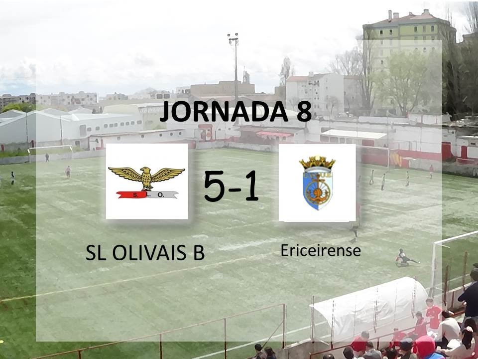 2ªFase/Jornada 8: SL Olivais B 5 - 1 Ericeirense