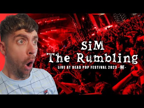 "UK Drummer REACTS to SiM “The Rumbling” LIVE AT DEAD POP FESTiVAL 2023 REACTION"
