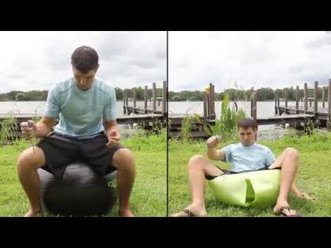 Testing the Anti-Burst Strength of Live Infinitely's Forever Flex Exercise Ball
