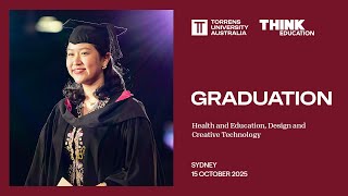 2025 Sydney Graduation for Health, Education, Design and Creative Technology