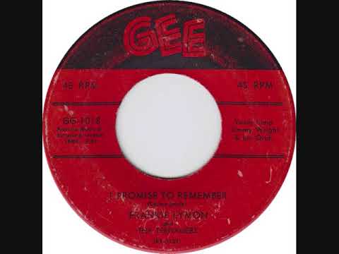 I PROMISE TO REMEMBER-FRANKIE LYMON & THE TEENAGERS