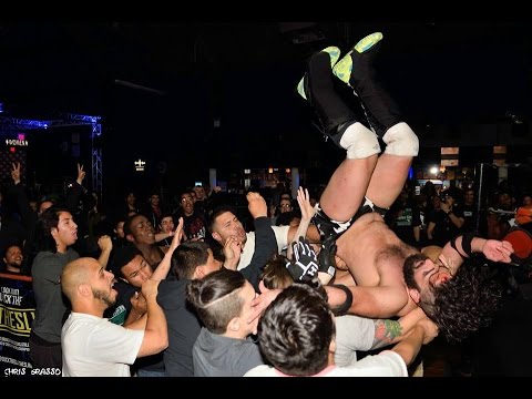 INSANE BRAWL between Anthony Gangone and Ken Broadway - House of Glory Wrestling