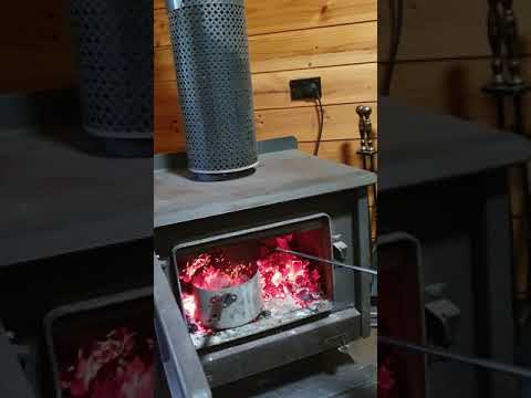 harvesting charcoal
