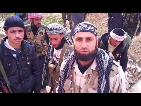 توجه عناصر كتائب الأمة الى محاصرة المناطق العسكري في الخط الغربي من دير الزور