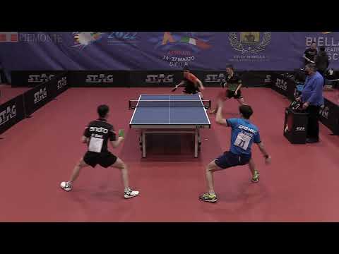 Rossi/Pinto-Puppo/Giovannetti - Campionati Italiani Assoluti 2022 - QF Doppio M