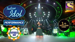 Sireesha ने 'Ae Mere Watan Ke Logon' पे दिया एक दमदार Performance! | Indian Idol Season 12