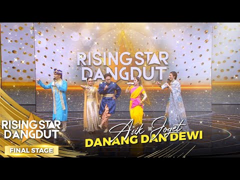 ASIK JOGET DANANG DAN DEWI PERSIK | RISING STAR DANGDUT