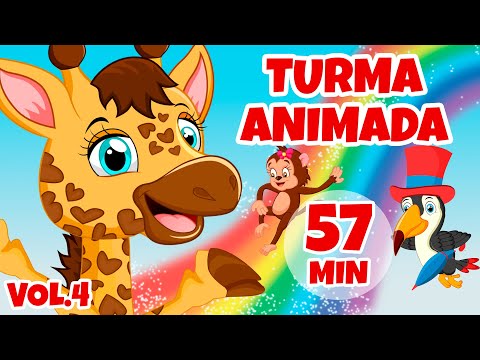 Turma Animada Vol. 4 - Giramille 57 min | Desenho Animado Musical