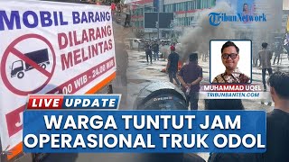 Aliansi Kramatwatu Melawan Demo, Tuntut Truk Odol Tak Melintas saat Jam Sibuk Pagi dan Sore