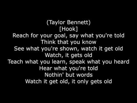 Taylor Bennett ft. Chance The Rapper - Broad Shoulders (Official Lyric Video)