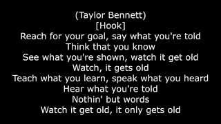 Taylor Bennett ft. Chance The Rapper - Broad Shoulders (Official Lyric Video)