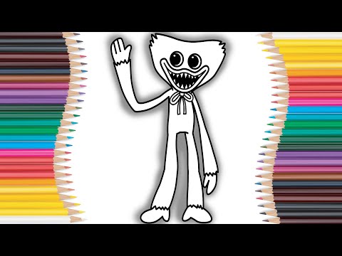 Huggy Wuggy Coloring Pages Coloring Pages / @colorfulworldofficial / THYKIER - THE LIMIT [NCS]