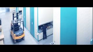 Hänel Lean-Lift automata tárolási rendszer