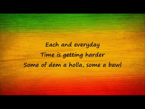 Culture - Time Is Getting Harder (lyrics)
