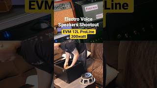 Video thumbnail for Electro Voice Speakers Shootout EVM 12L by Peter Glavanov