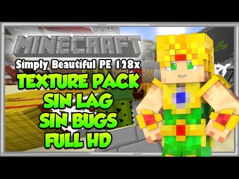MonsterDroiidTV - Minecraft PE 0.14.1 Texture Packs - Simply Beautiful 128 x 128 Full HD - Texturas Pocket Edition