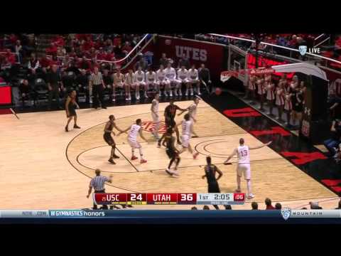 Men's Basketball: USC 64, Utah 86 - Highlights 1/12/17