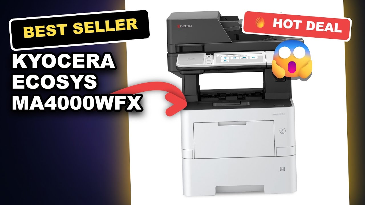 KYOCERA ECOSYS MA4000wfx Printer - Unbeatable Monochrome Laser Technology and Features