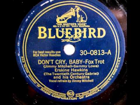 Erskine Hawkins & His Orch. (Jimmy Mitchell). Don´t Cry, Baby(Bluebird 30-0813, 1942)