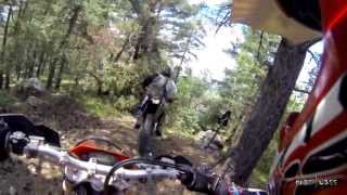 preview picture of video 'Motorbike off-road ride just to get a breath of fresh air HD [crzs]'