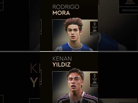 Kopa Trophy 2025 Nominees | Best Young Football Players 🌍⚽ #ballondor #kopatrophy #francefootball