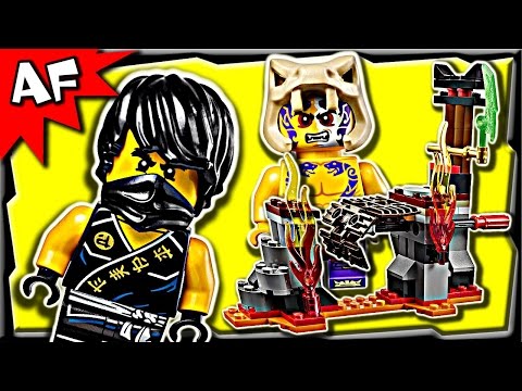 Vidéo LEGO Ninjago 70753 : Les chutes de lave