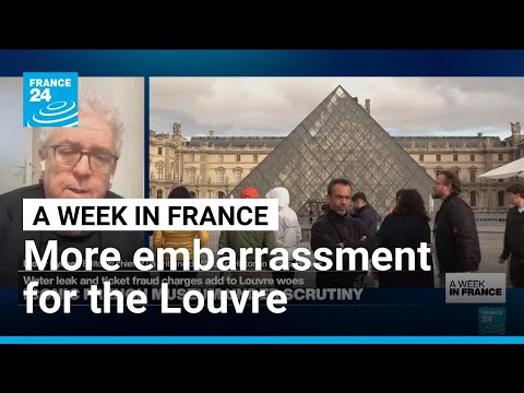 Yet more embarrassment for the Louvre amid ticket fraud revelations and leaky pipes • FRANCE 24