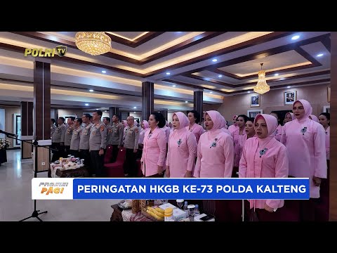 POLDA KALTENG GELAR SYUKURAN &amp; SALURKAN BANTUAN PENDIDIKAN AKADEMIK PADA PERINGATAN HKGB KE-73