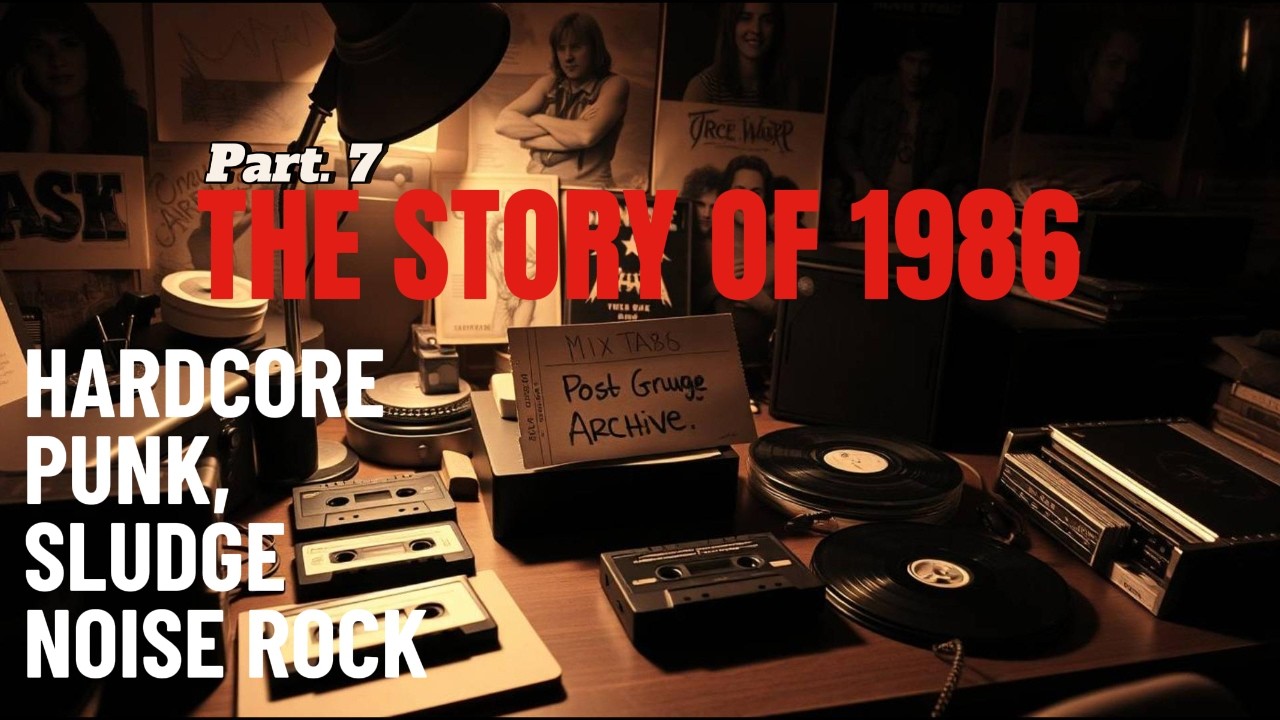 [1986 PlayList] The Roots of Grunge 🐌🔥 Hardcore Punk, Sludge & Noise Rock (Lyrics)