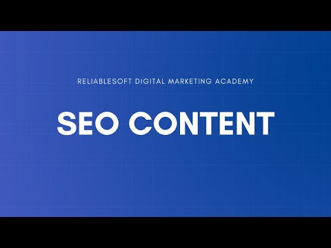 SEO Content - How to Optimize your Content For Users and ...
