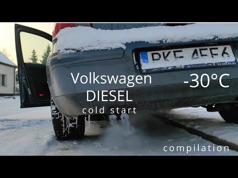 Thumbnail for Full Volkswagen extreme DIESEL cold start compilation (-30*C and more) TDI engines by Volkswagen