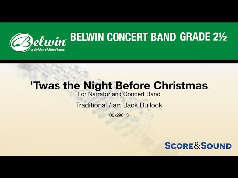 'Twas the Night Before Christmas, by Jack Bullock – Score & Sound