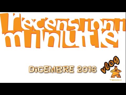 Recensioni Minute Vlog [084] - Dicembre 2016