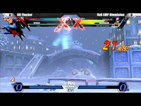 UMVC3 Top 8 GU Flocker vs VxG EMP Dieminion - Final Round XVI Tournament