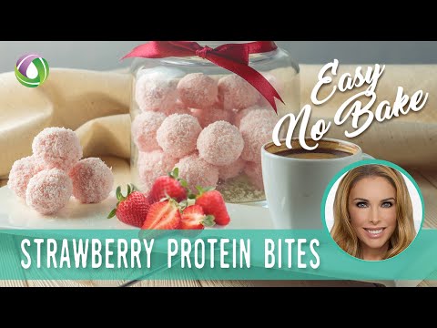 Strawberry Protein Bites Recipe (Sugar-Free & Gluten-Free)