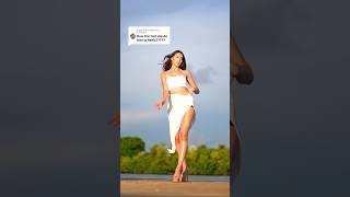 Move Your Body Dance Challenge in High Heels &amp; Dress 👠🌴- Liz Sanchez